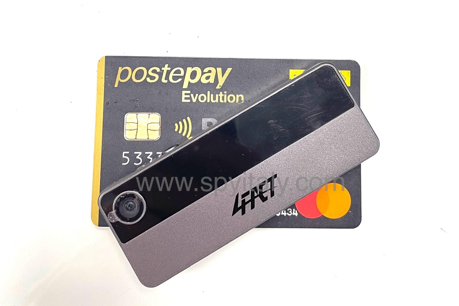 minicam carta di credito