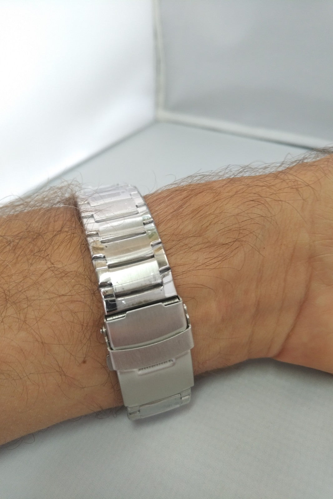 Cinturino acciaio orologio video