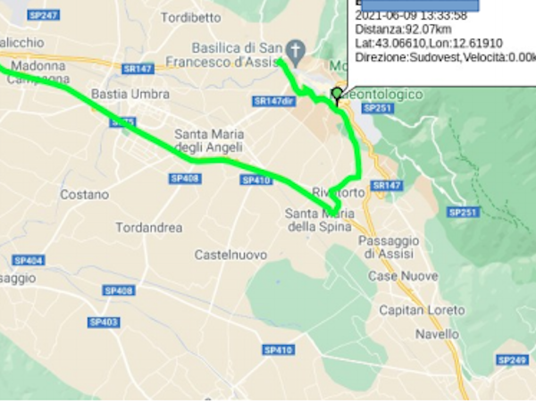 V-TRACK-MICRO - Localizzatore per veicoli alimentato da 9 a 48V