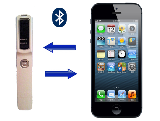 BT-REC-NEW - Microregistratore vocale per registrazioni ambientali e telefoniche su iPhone e Smartphone