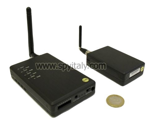 KIT-AV-HR - Sistema trasmissione e ricezione abbinato a microcamera