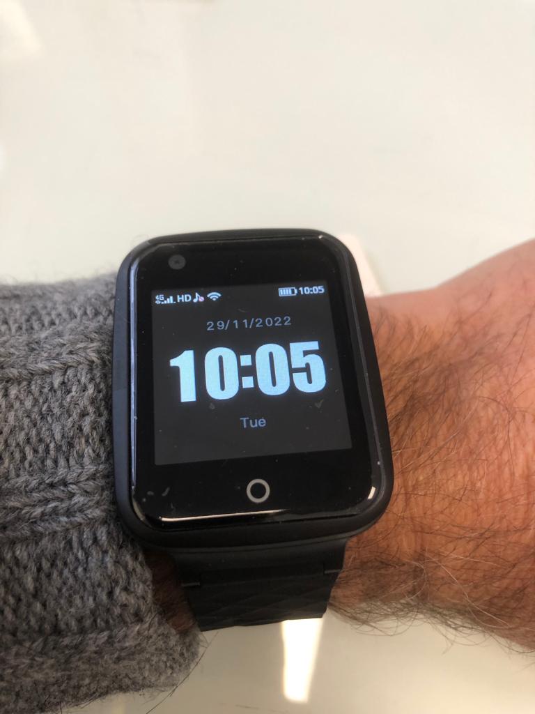 Orologio con tracciatore GPS