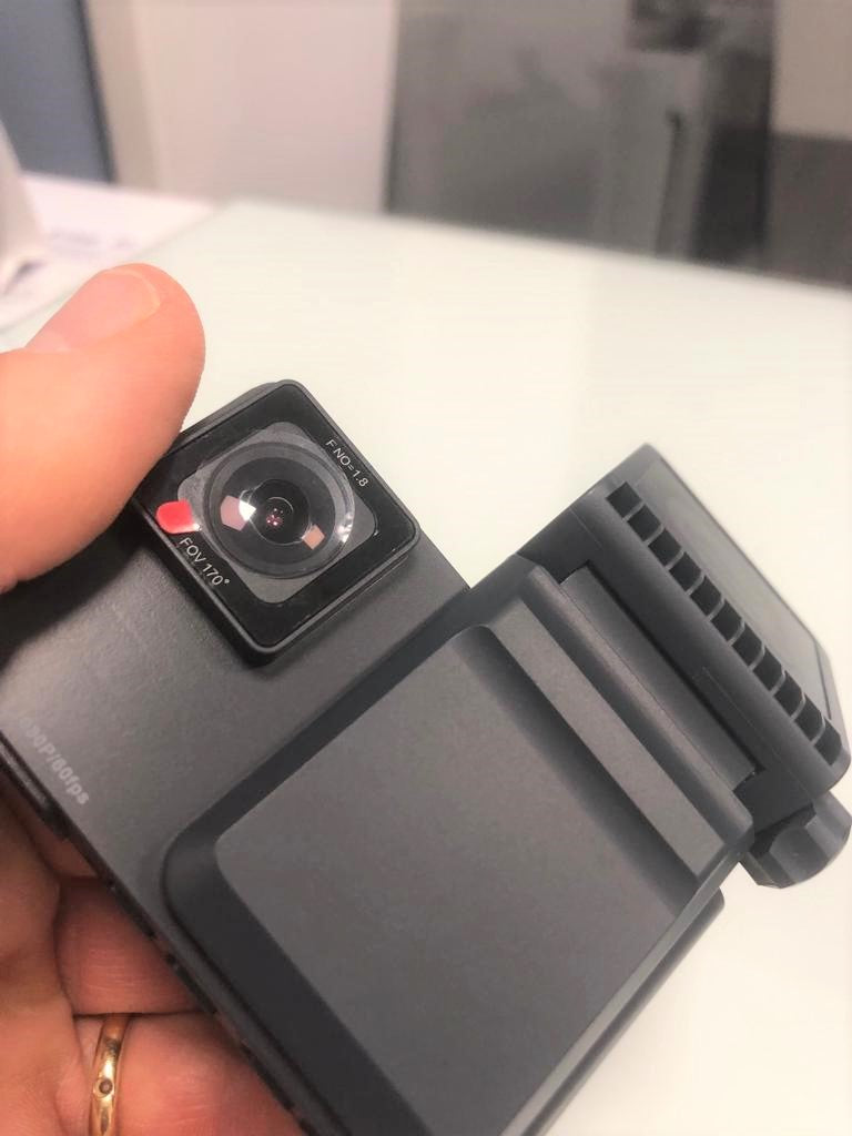 Dash camera doppia lente