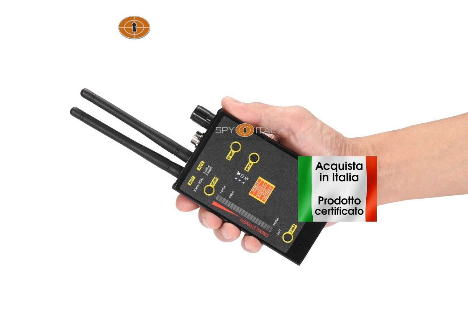 VPRO - Rilevatore di microspie e tracciatori GPS portatile fino a 6 Ghz