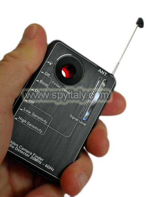 RF-CAM-VIEW - Rilevatore tascabile di microspie fino a 6.0 Ghz