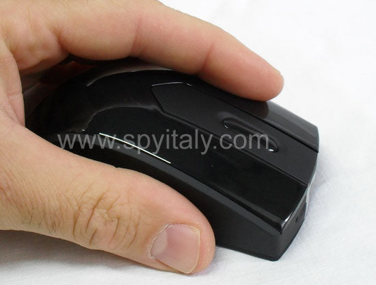 MOUSE-DVR mouse wireless con microcamera e videoregistratore incorporati